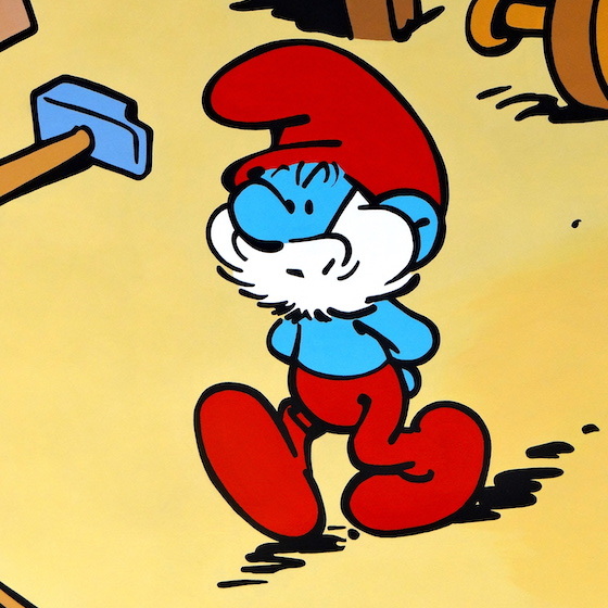 Le Grand Schtroumpf a 542 ans.