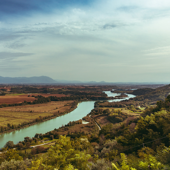 Le Tibre est le plus long fleuve d’Italie.