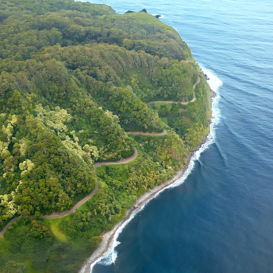 The Hana Highway, in Maui, Hawaii, has no less than 617 hairpin turns.
