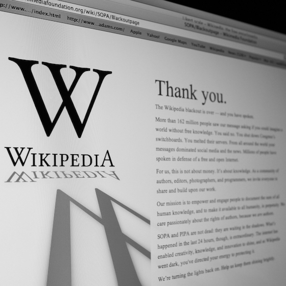 Approximately 20,000 people contribute to Wikipedia every month.