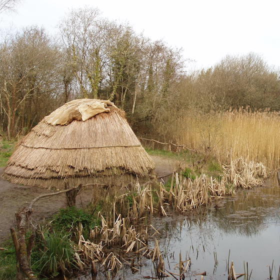 The climate got much hotter during the Mesolithic period.