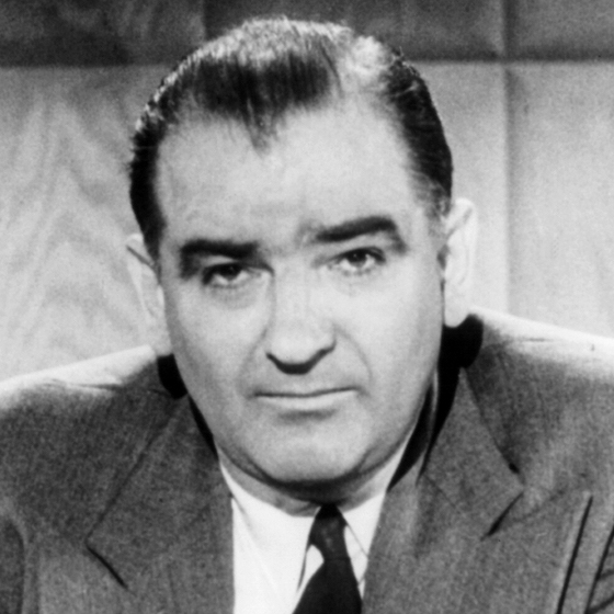 McCarthyism was a practice instigated by Wisconsin Senator Joseph McCarthy.