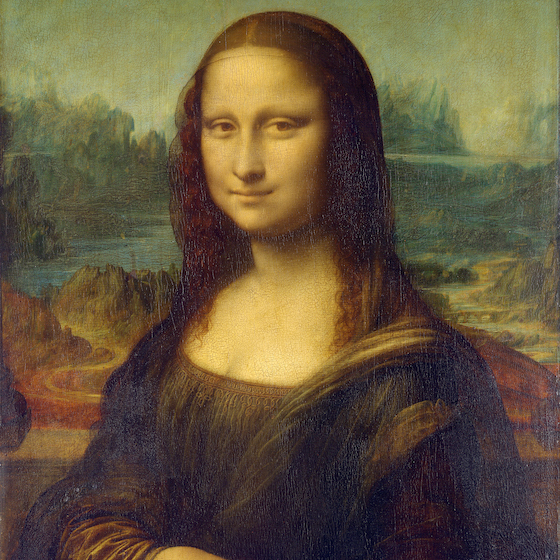 Leonardo da Vinci began painting the Mona Lisa around 1503.