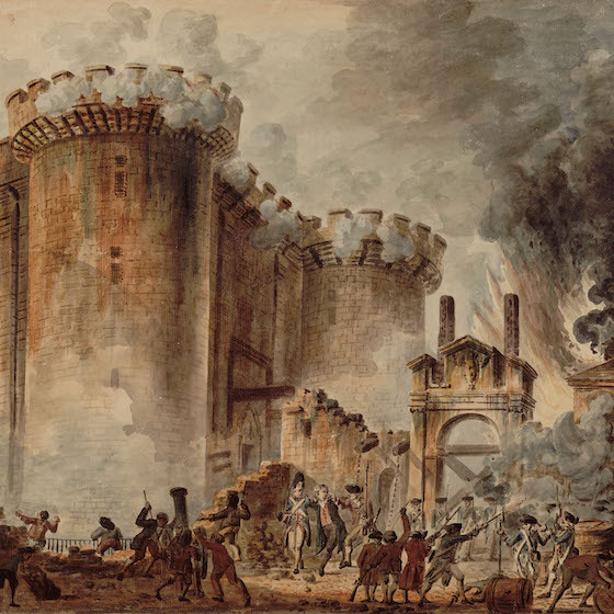 The Bastille was taken on July 14, 1789.