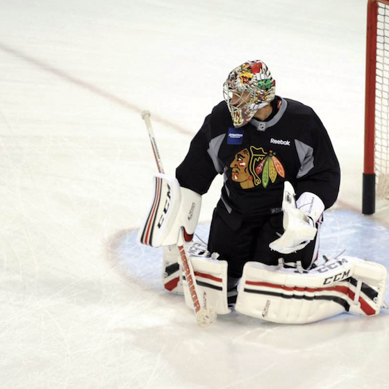 Nikolai Khabibulin’s nickname is “The Bulin Board.”
