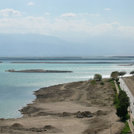 The Dead Sea is the world’s lowest lake. 
