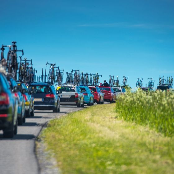 La course comprend cinq jours de repos.