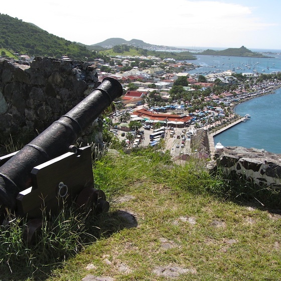 Marigot is the capital of the Dutch portion of Saint-Martin island.