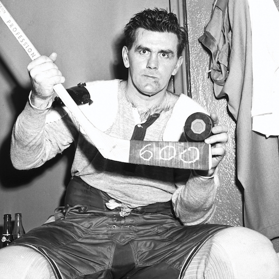 Maurice Richard was known as “The Rocket.”