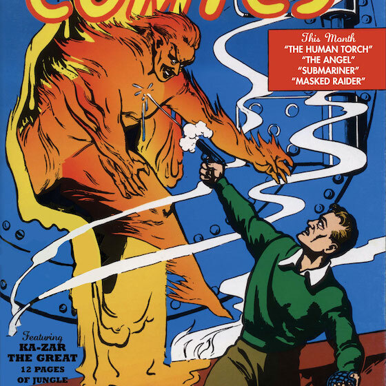 Marvel published its first comic in October 1939.