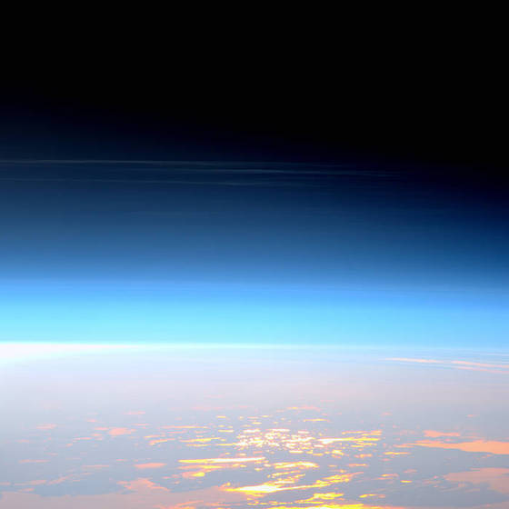 The warmest part of the atmosphere is the mesosphere.
