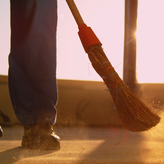 One week prior to the New Year, the Chinese clean their homes from top to bottom.