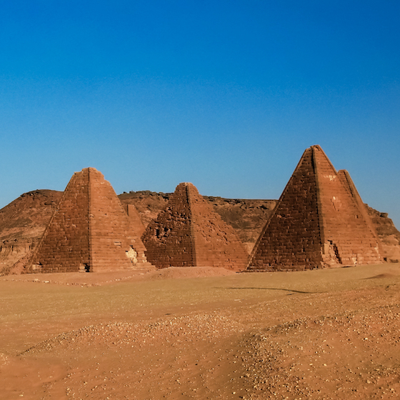 Les pyramides de Gebel Barkal (Soudan) sont des témoins de la culture d’Aloua.