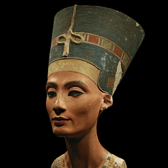 The reign of the famous Nefertiti of Egypt was marked by extreme poverty.