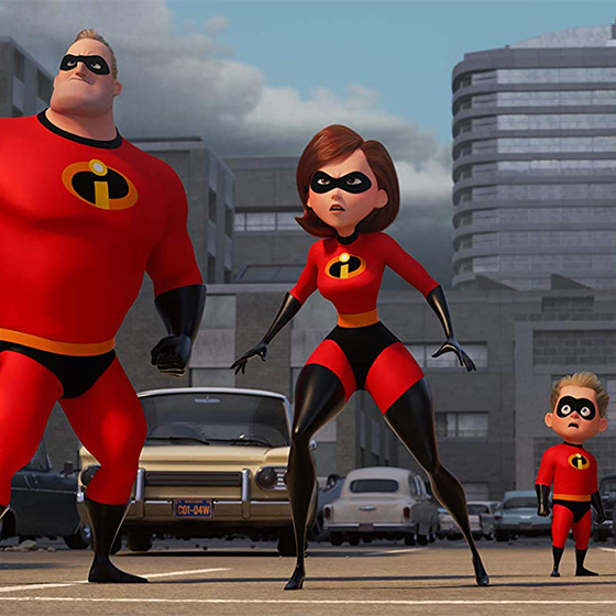 “The Incredibles” and “Incredibles 2” are both set in and around the 1950s and 1960s.