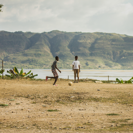There are few mountains in Haiti, and, for the most part, the land is rural and ideal for farming. 