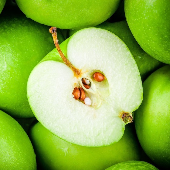 Apple seeds contain amygdalin, a compound comprised of cyanide.