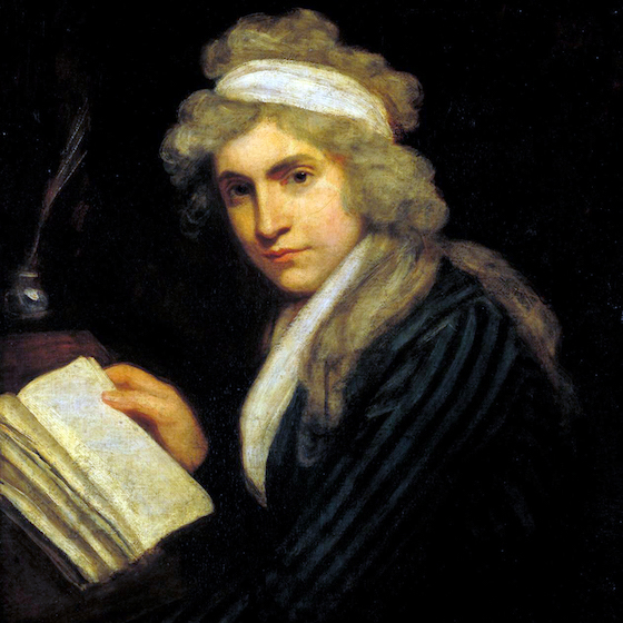 A Vindication of the Rights of Woman was written by prominent feminist activist Mary Wollstonecraft Shelley.