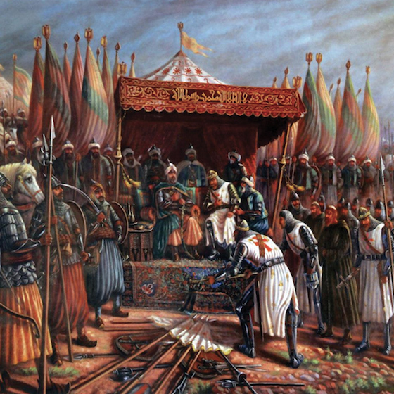 Saladin (1138-1193), de son vrai nom Salah al-Din Yusuf ibn Ayyub, est connu pour avoir reconquis Jérusalem en 1187.