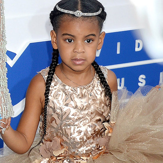 Blue Ivy Carter is named after her parents’ love of blue and ivy.