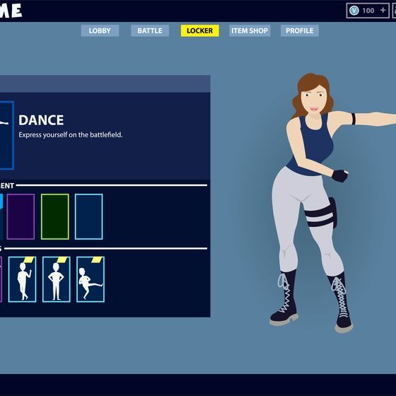 The famous floss dance was first seen during the launch of season 1 of the game Fortnite.