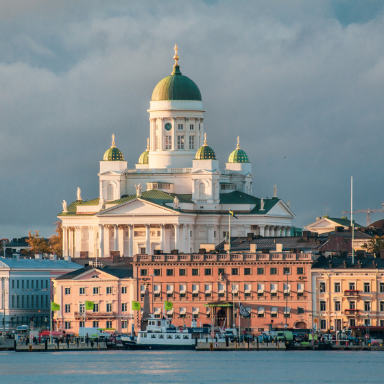 Helsinki has been the capital of Finland since medieval times.