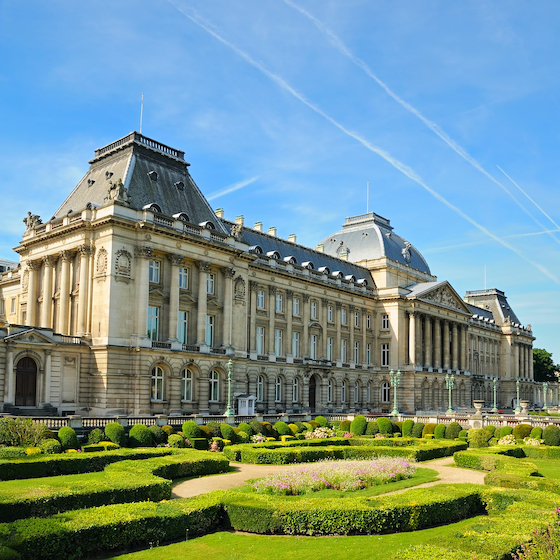Le Palais Royal de Bruxelles est le siège de la monarchie constitutionnelle belge.