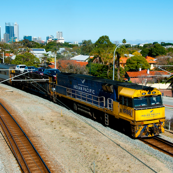 The Trans-Australian Railway features the world’s longest stretch of winding railway track.
