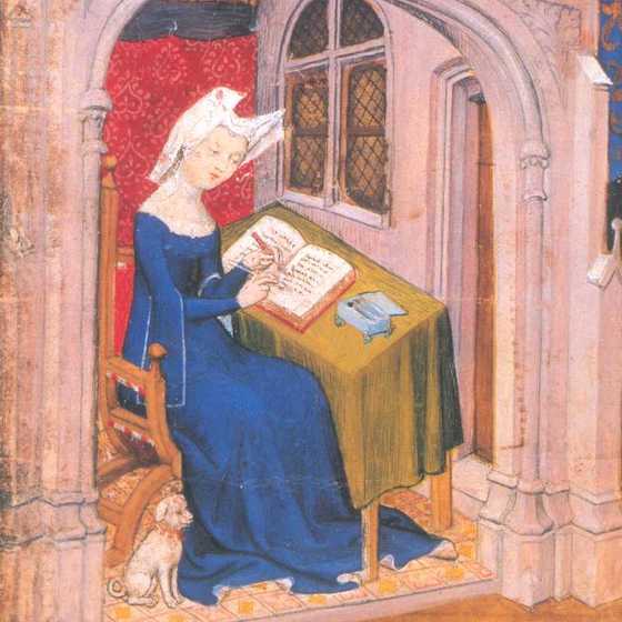 Christine de Pisan challenged the social restrictions on women in 15th-century France.