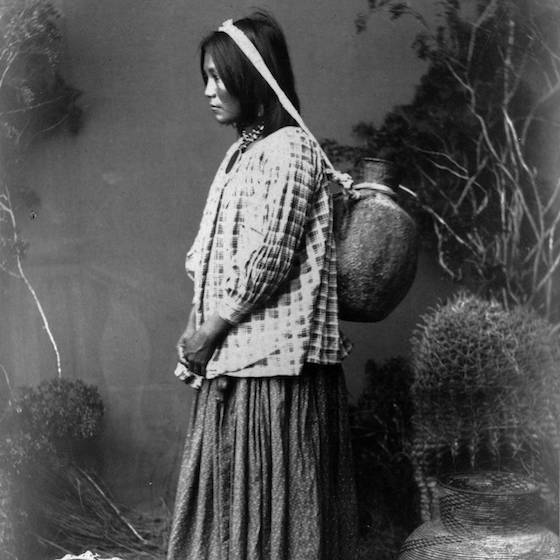 The Apache traditionally believe that girls have special powers at puberty.