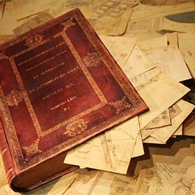 The Codex Atlanticus contains notes on Leonardo da Vinci’s inventions.