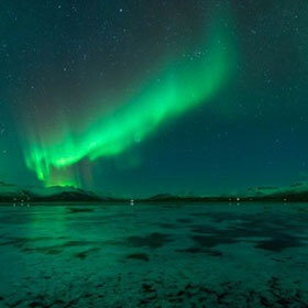 L’océan Arctique est plongé dans l’obscurité de novembre à février.