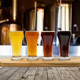 The paler beers contain as many calories as the darker beers.