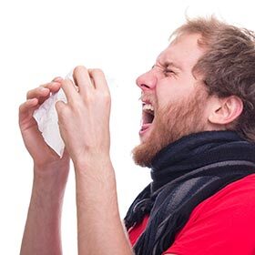 We can produce more than 40,000 droplets with a single sneeze.