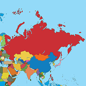 Russia has a larger surface area than Pluto.