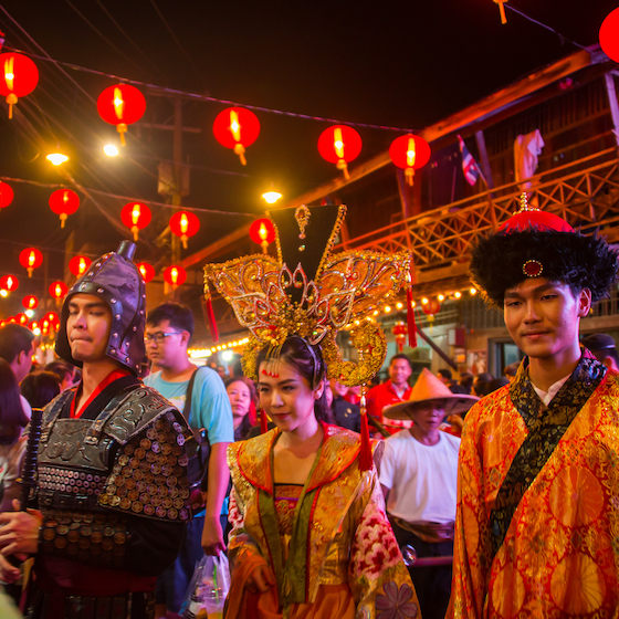The Lunar New Year always occurs on February 12 of the calendar used by most of the world (Gregorian calendar).