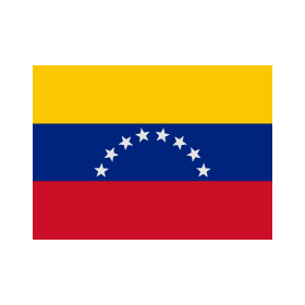 The eight stars represent the eight provinces of Venezuela.