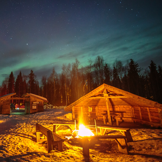People living in Lapland speak English.