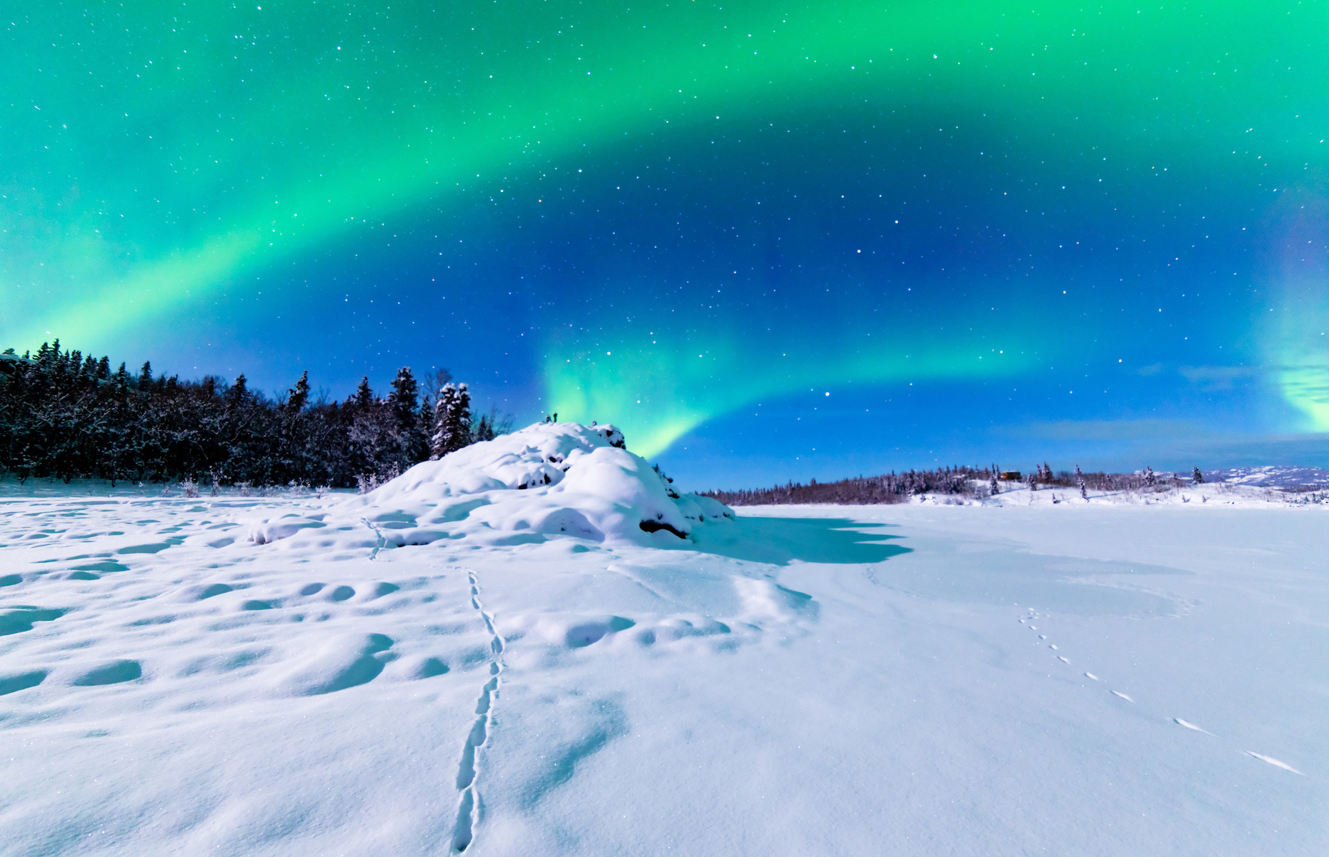 We could all see the auroras more than we currently do if we had less light pollution from cities. 
