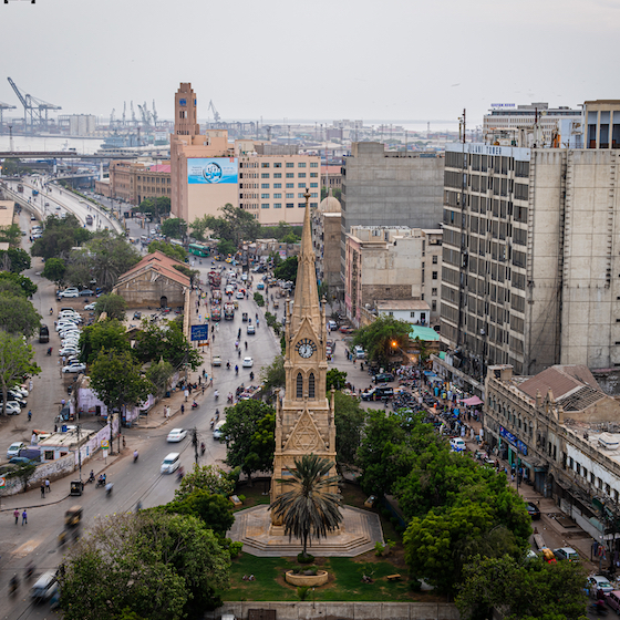 Karachi est située dans le nord du Pakistan.