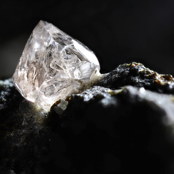 Diamond mining is common on the seabed.