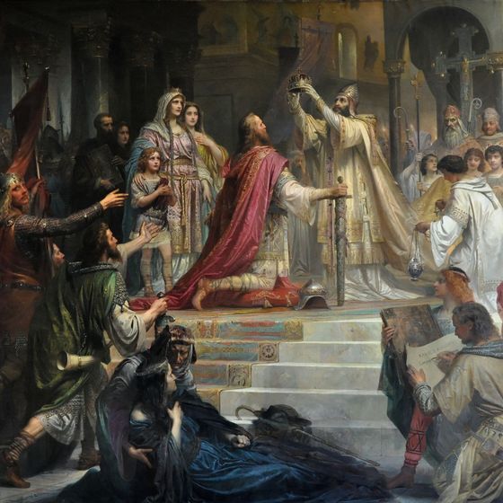 Le premier texte littéraire écrit en français est la Chanson de Roland.