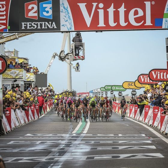 La course ne se tient qu’en territoire français. 