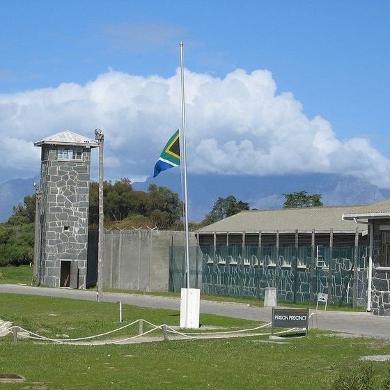 Nelson Mandela spent 18 years in prison on Robben Island (South Africa).