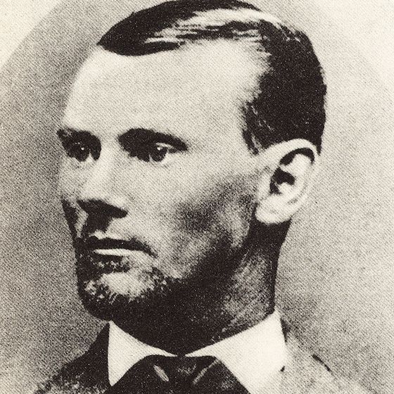 Famous bank and train robber Jesse James always worked alone.