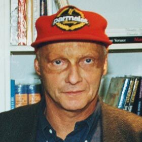 Niki Lauda returned to competition only six weeks after being severely burned.
