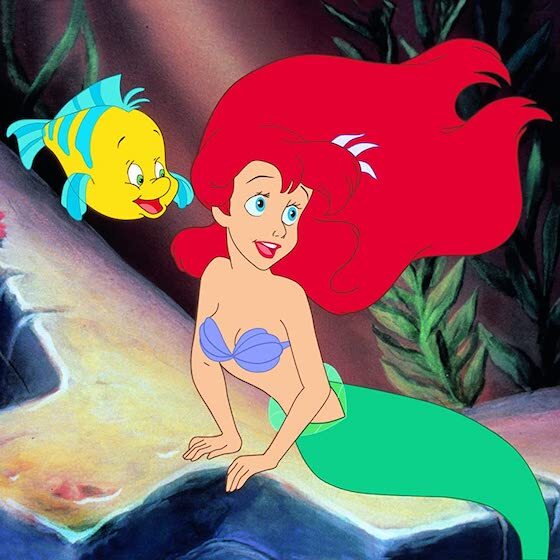 Ariel est prête à abandonner sa nageoire pour avoir une belle voix.