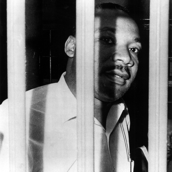 Martin Luther King Jr. was imprisoned 9 times.