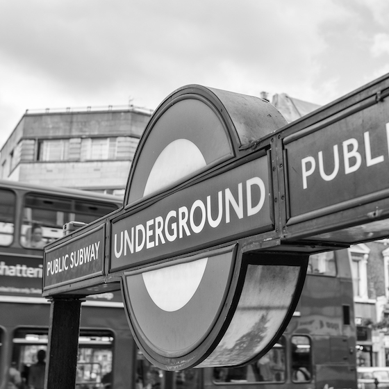 The first underground train ran through London, and became the model for today’s subway systems.