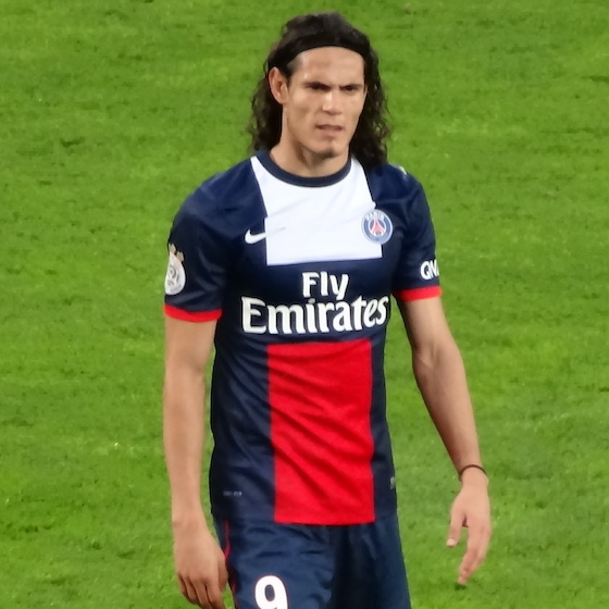 The best scorer in the history of PSG is Edinson Cavani.